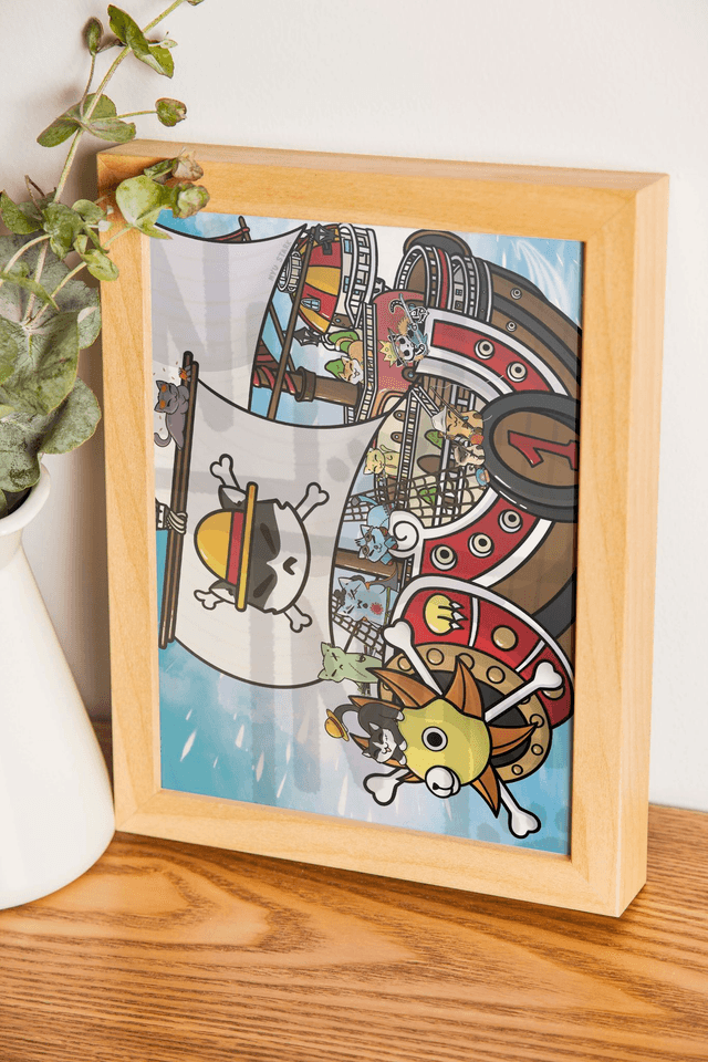 Nakamas Sunny One Piece • Print
