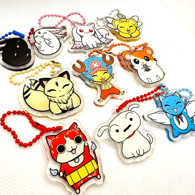 Mascotas anime • Llaveros