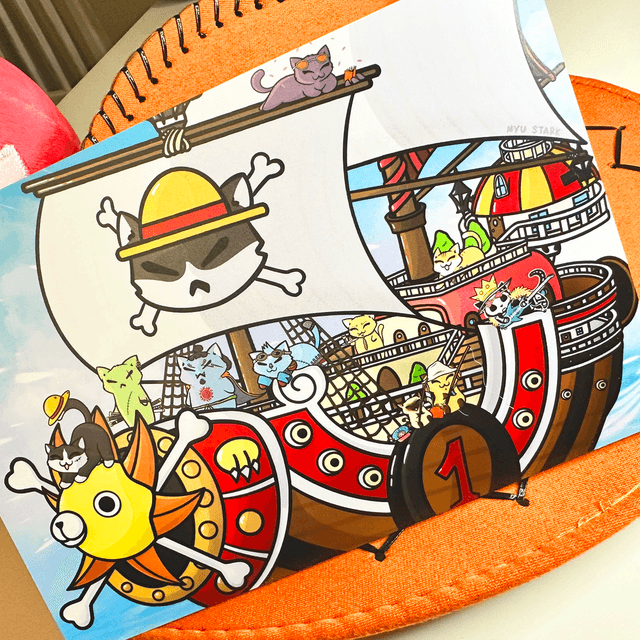 Nakamas Sunny One Piece • Print