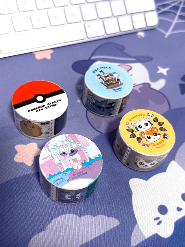 Washi tape stamp