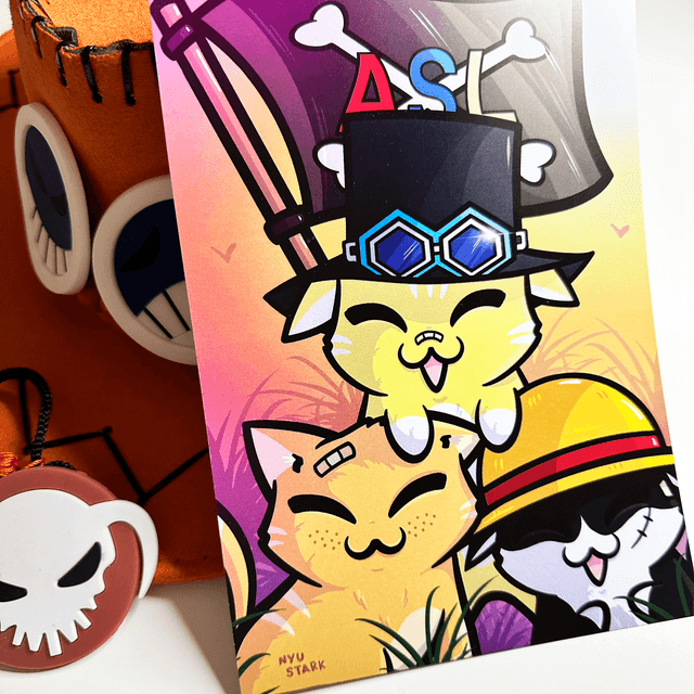 ASL One Piece (Ace, sabo, Luffy) • Print